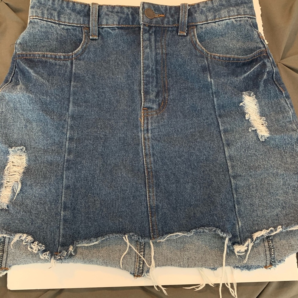 Denim Jean Skirt